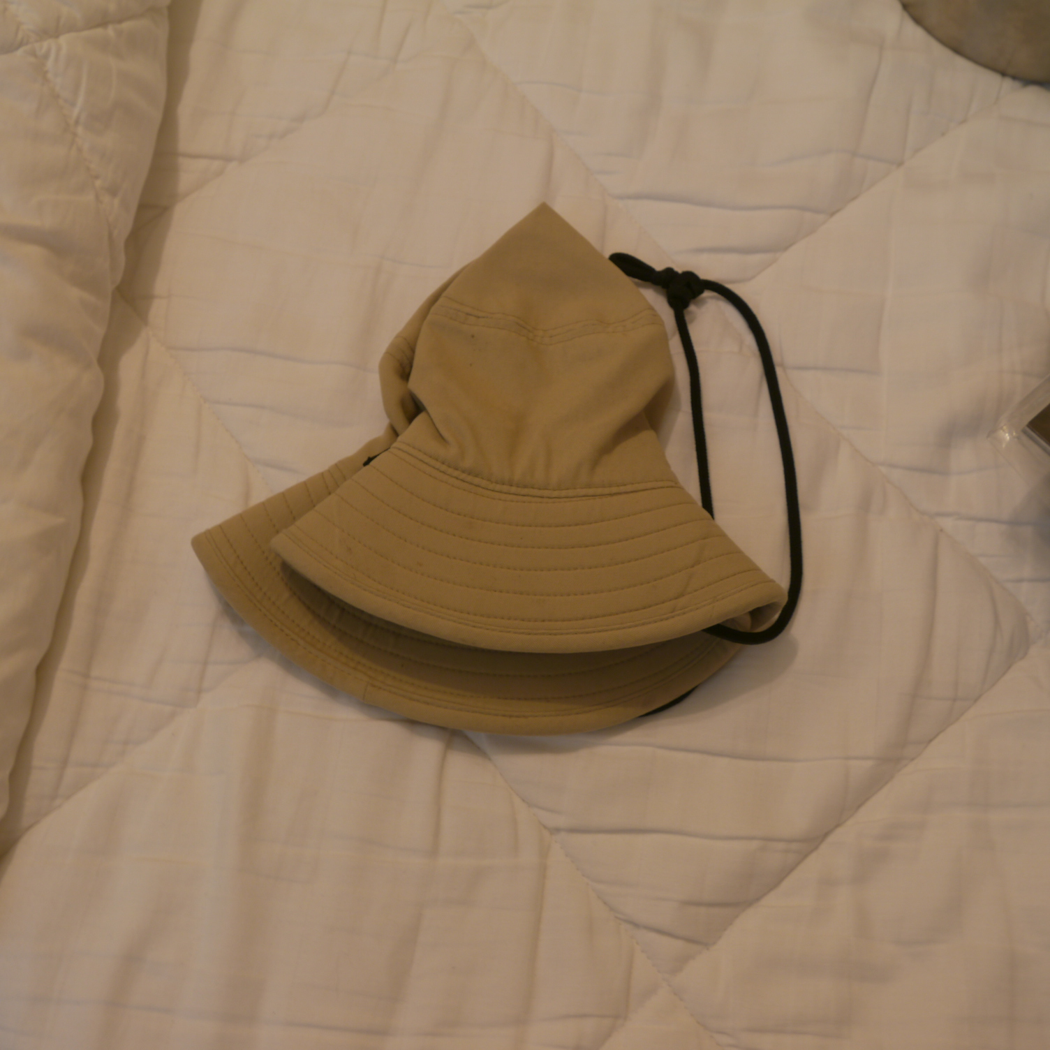cloth bucket hat, tan | k--b.org